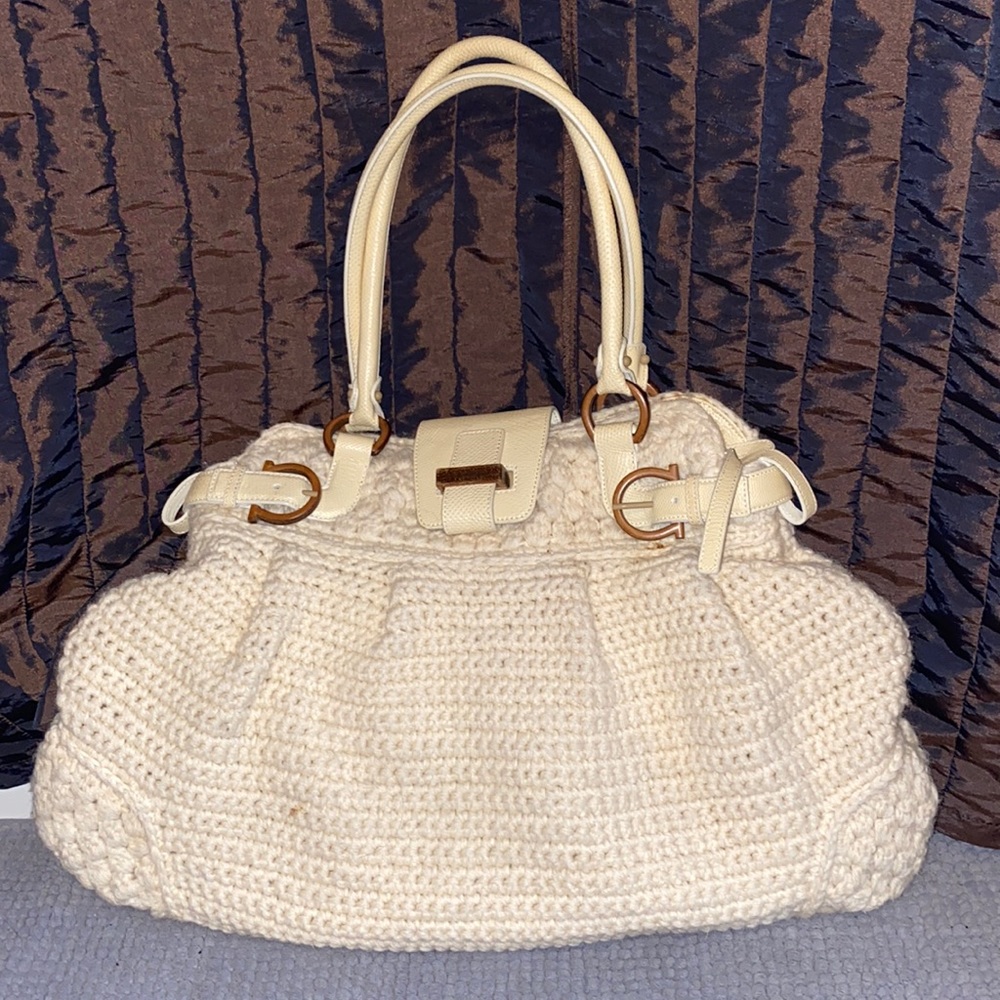 Salvatore Ferragamo Crochet Bag